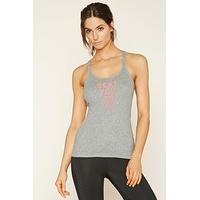 Active Ribbed Graphic Tank