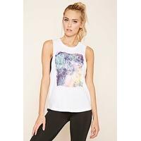 Active Vibes Graphic Muscle Tee