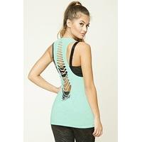 Active Cutout-Back Tank Top