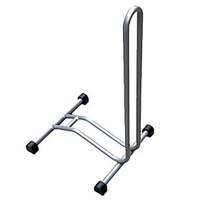 acacia bicycle shelf with multi function for kickstand and