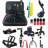 Accessory Kit For Gopro Bundle Kit Anti-Shock All in One ForXiaomi Camera Gopro 5 Gopro 4 Gopro 3 Gopro 2 Gopro 1 Sports DV ION Air Pro 3