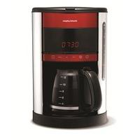 accents red filter coffee maker