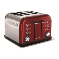 Accents 4 Slice Red Toaster