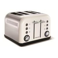 accents 4 slice white toaster