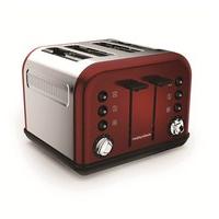 Accents Red 4 Slice Toaster