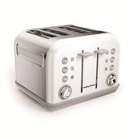 Accents White 4 Slice Toaster