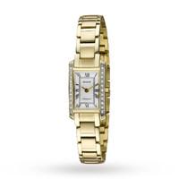 accurist ladies pure precision diamond watch