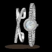 Accurist Ladies Watch and Bangle Gift Set