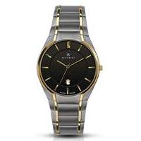 accurist gents titanium bracelet watch