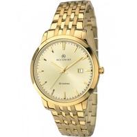 Accurist London Mens Gold Watch 7019