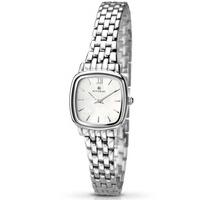 Accurist Ladies Silver Mother Of Pearl Bracelet Watch 8067