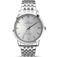 Accurist London Mens Silver Watch 7017