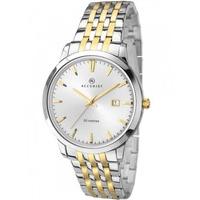 accurist london mens two tone watch 7018