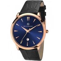 Accurist Mens Navy Dial Watch 7061