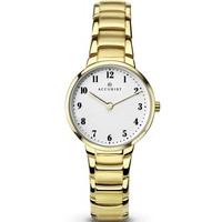 Accurist Ladies Gold Plated Bracelet Watch 8130
