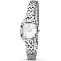 accurist ladies silver mother of pearl bracelet watch 8067