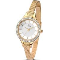 accurist ladies london mesh bracelet watch 8004