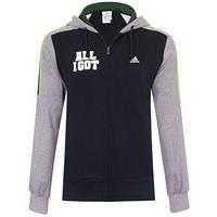 adidas LPM SF Hoody F Navy Mens Zip Up Hoodie / Hoody GB Size 38/40
