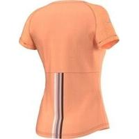 adidas Aktiv Ladies Tee, Orange, XS
