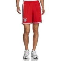 adidas mens fc bayern home short true redwhite xx large