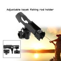 Adjustable Side Rail Installation or Directly Installed on Kayak & Boat Fishing Pole Rod Holder