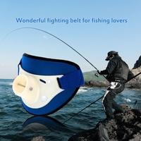 Adjustable Belt Waist Rod Holder Durable Fishing Fighting Belt with EVA Foam Pad for Comfort Fishing Equipment Tackle Fish Rod holder