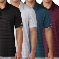 Adidas Climachill Tonal Stripe Polo Shirts
