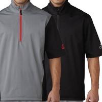 Adidas Short Sleeve Climaproof Heathered Rain Jackets