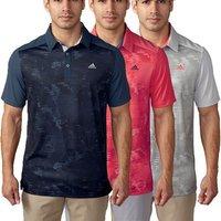 Adidas Climacool Geo Print Polo Shirts