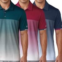 Adidas Climachill Gradient Stripe Polo Shirts