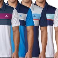 Adidas Climacool Chest Block Polo Shirts