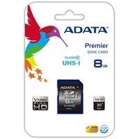 adata premier 8gb sdhc uhs i u1 class10 memory card