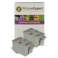 advent aclr10 compatible colour ink cartridge twin pack deal