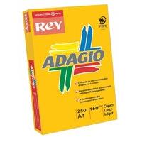 Adagio 160gsm A4 Intense Yellow Mutli-Function Printer Card - 250 Pack