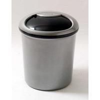 ADDIS ROUND BIN BASE 30LT METALLIC