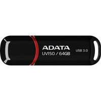 Adata 64gb Uv150 Usb3.0 Rear Snapcap Black