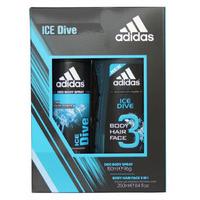 Adidas Ice Dive Duo Men\'s Gift Set aerosol