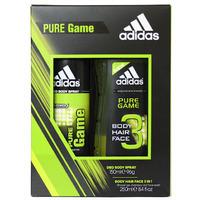 Adidas Men\'s Pure Game Duo Gift Set Aerosol deod