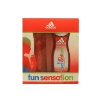 Adidas Fun Sensation Gift Set 75ml EDT + 250ml Shower Gel