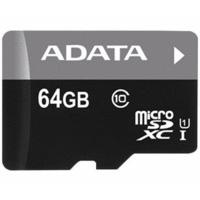 Adata Premier microSDXC 64GB Class 10 UHS-I U1 OTG-Adapter (AUSDX64GUICL10-ROTGMBK)