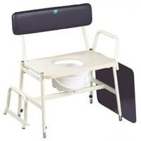 adjustable extra wide commode