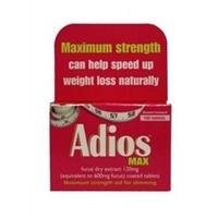 Adios Max Maximum Strength Tablets (100s)