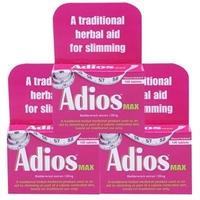 Adios Max Herbal Tablets Triple Pack