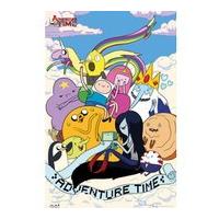 adventure time clouds maxi poster 61 x 915cm