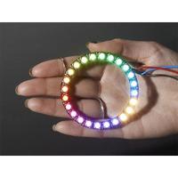 adafruit 2861 neopixel adressable led ring 24 x 5050 rgbw warm wh