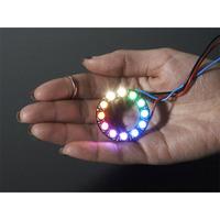 Adafruit 2852 NeoPixel Addressable LED Ring 12 x 5050 RGBW (Natura...