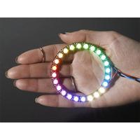 adafruit 2862 neopixel adressable led ring 24 x 5050 rgbw natural