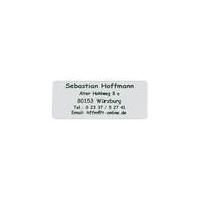 Address labels, green font, self-adhesive, 300 pieces