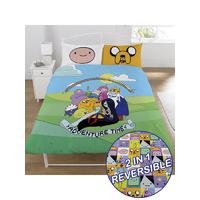 Adventure Time Group Double Duvet Cover and Pillowcases Set