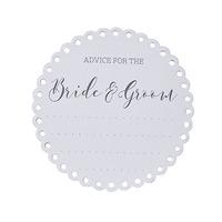 advice for the bride groom coasters 20 pack